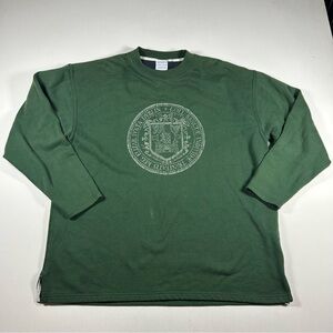 Vintage Trinity College Dublin Made in Ireland Green Crewneck Sweatshirt XXL
